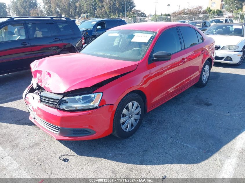 2015 Volkswagen Jetta Sedan 2.0L S VIN: 3VW2K7AJ6FM251854 Lot: 40812567