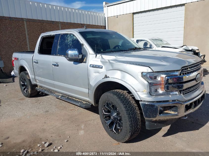 2019 Ford F150 Lariat VIN: 1FTEW1E46KKE33738 Lot: 40812573