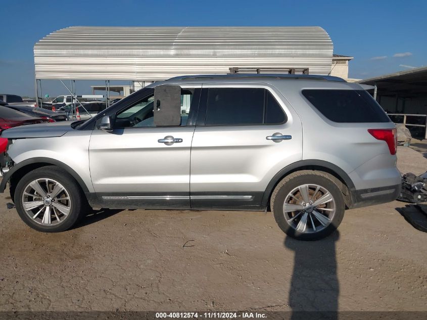 2018 Ford Explorer Limited VIN: 1FM5K7F81JGC41012 Lot: 40812574