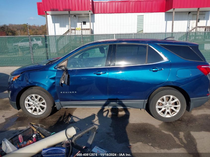 2019 Chevrolet Equinox Lt VIN: 2GNAXUEV8K6209340 Lot: 40812575