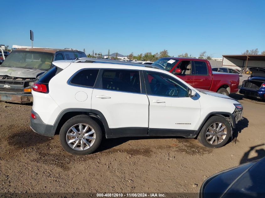 2015 Jeep Cherokee Limited VIN: 1C4PJMDS6FW646373 Lot: 40812610