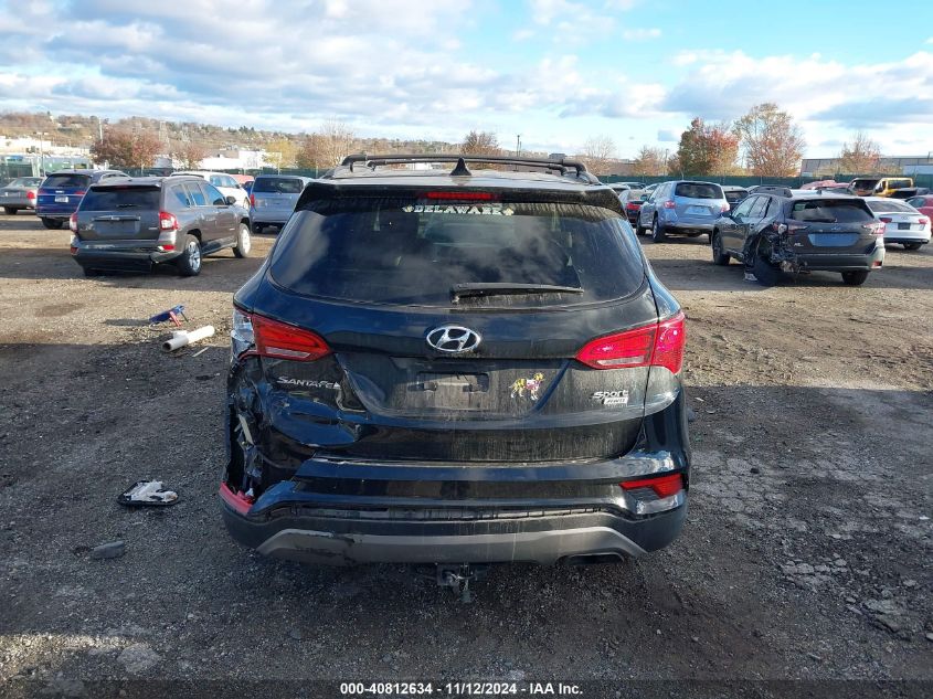 2017 Hyundai Santa Fe Sport 2.4L VIN: 5NMZUDLB8HH023084 Lot: 40812634