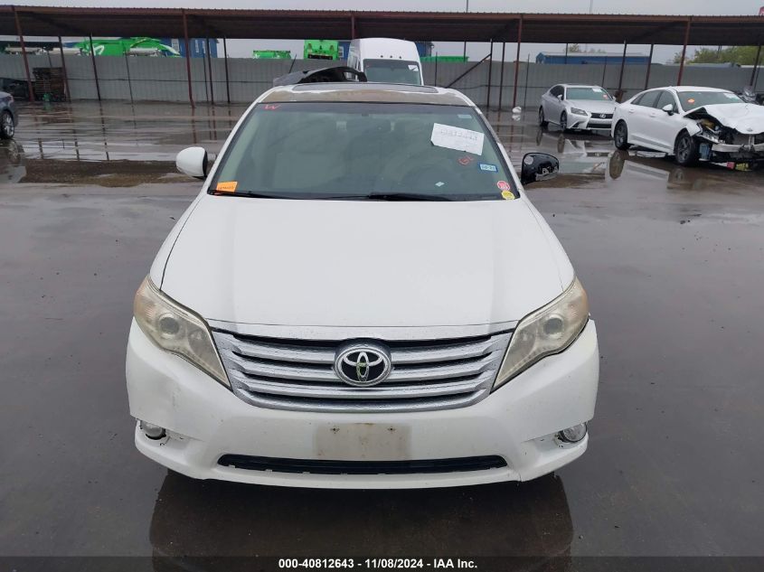 2011 Toyota Avalon Limited VIN: 4T1BK3DB7BU398749 Lot: 40812643