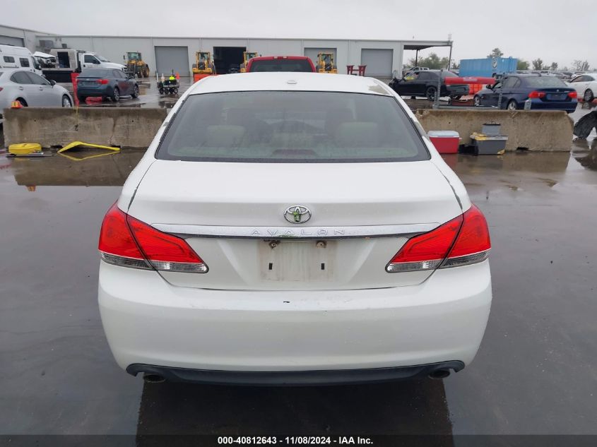 2011 Toyota Avalon Limited VIN: 4T1BK3DB7BU398749 Lot: 40812643