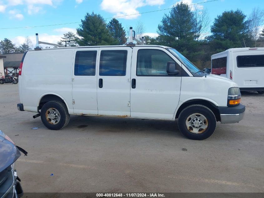 2014 Chevrolet Express 2500 Work Van VIN: 1GCWGFCA3E1154359 Lot: 40812648