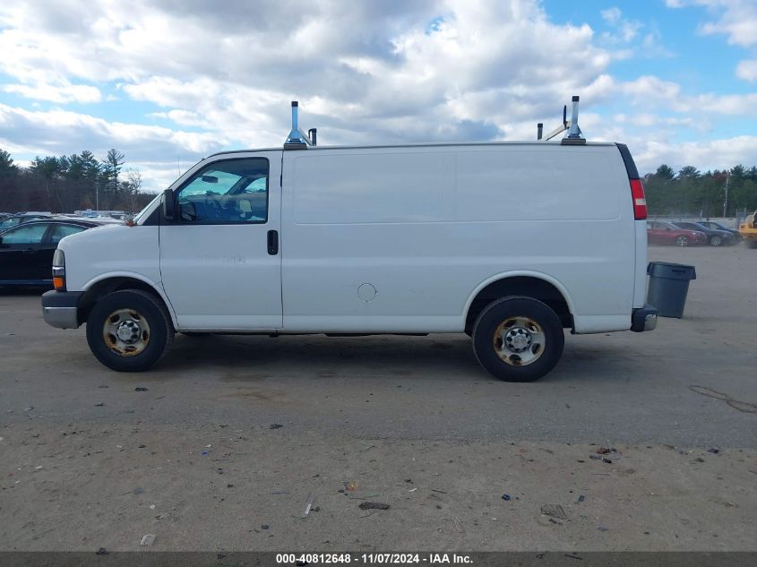 2014 Chevrolet Express 2500 Work Van VIN: 1GCWGFCA3E1154359 Lot: 40812648