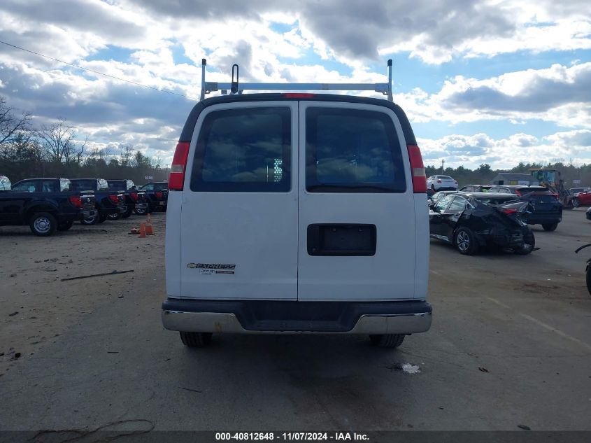 2014 Chevrolet Express 2500 Work Van VIN: 1GCWGFCA3E1154359 Lot: 40812648