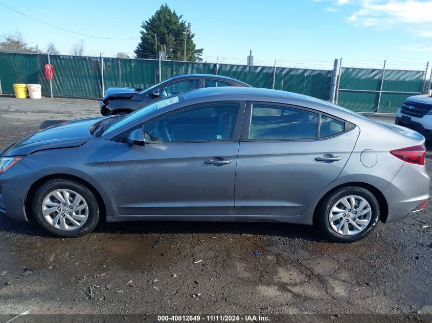 2019 Hyundai Elantra Se VIN: KMHD74LF5KU833577 Lot: 40812649