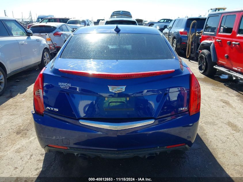 2015 Cadillac Ats Performance VIN: 1G6AC5S38F0108720 Lot: 40812653