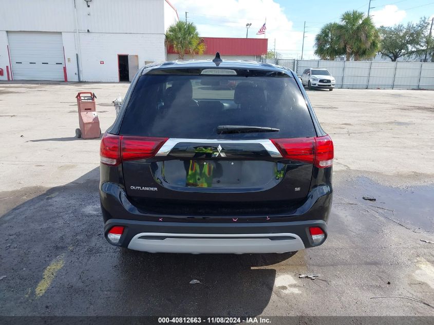 2020 Mitsubishi Outlander Se 2.4 VIN: JA4AD3A33LZ039498 Lot: 40812663