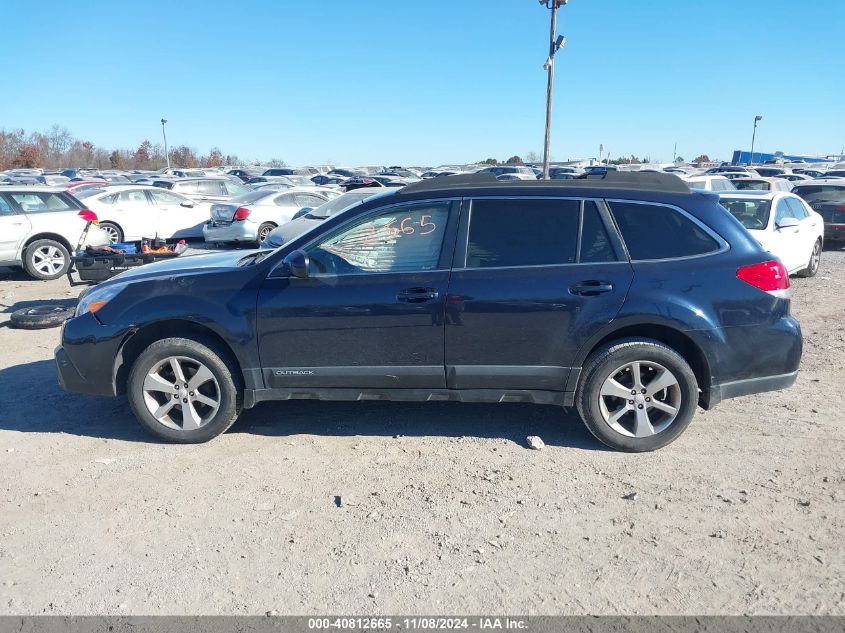 2013 Subaru Outback 2.5I Premium VIN: 4S4BRBBC4D3271838 Lot: 40812665