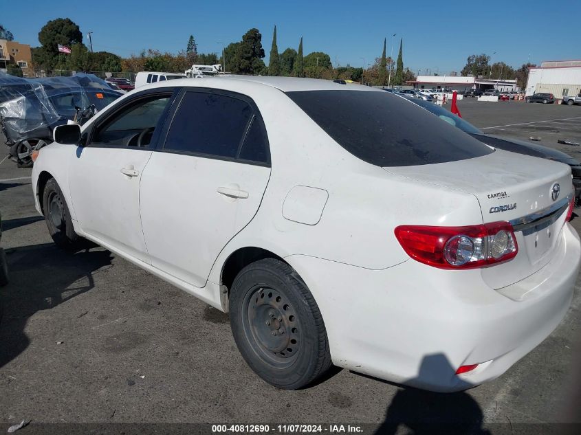 2011 Toyota Corolla Le VIN: JTDBU4EE0B9158586 Lot: 40812690