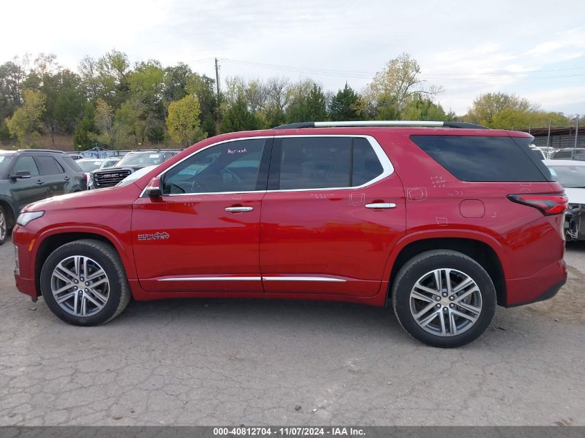 2023 Chevrolet Traverse Fwd High Country VIN: 1GNERNKW1PJ311796 Lot: 40812704