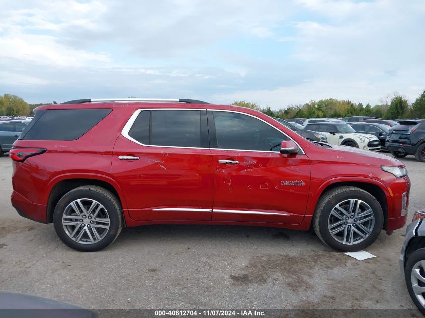 2023 Chevrolet Traverse Fwd High Country VIN: 1GNERNKW1PJ311796 Lot: 40812704