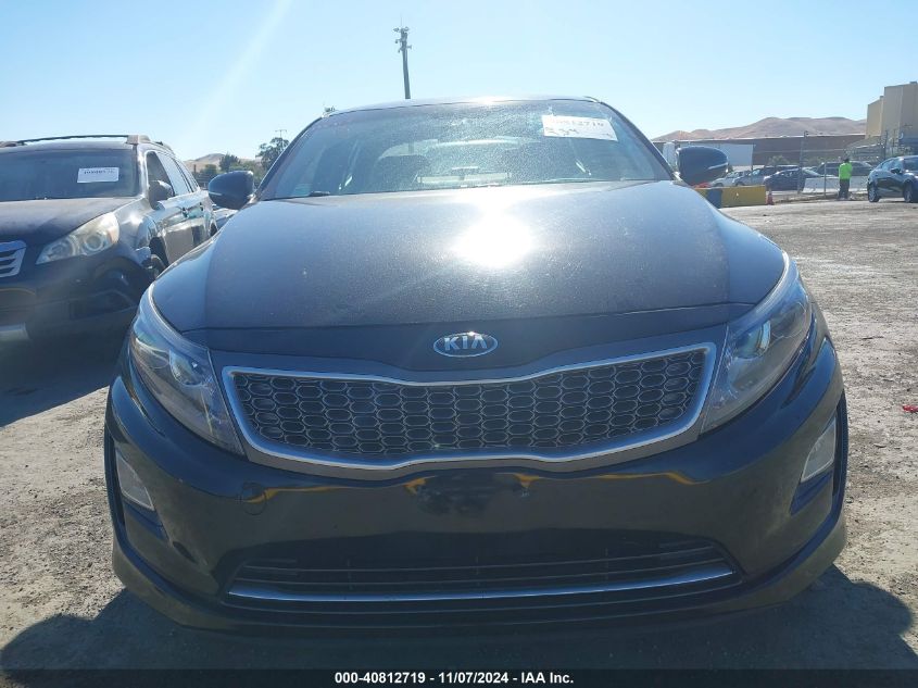 2016 Kia Optima Hybrid VIN: KNAGM4AD3G5099550 Lot: 40812719