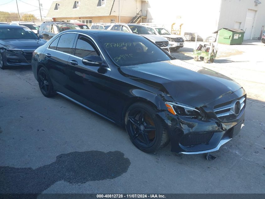 VIN 55SWF4KB9FU024403 2015 Mercedes-Benz C 300, 4Ma... no.1