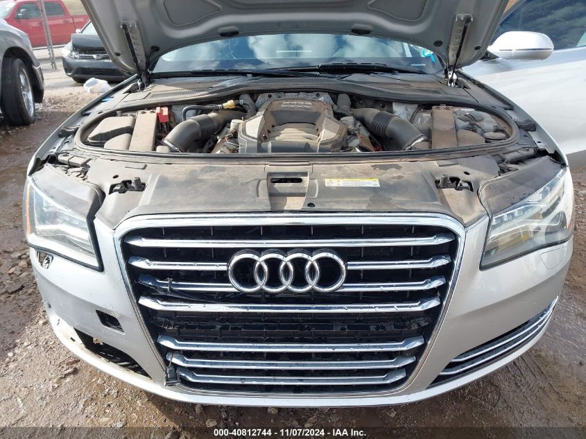 2012 AUDI A8 L VIN: WAURVAFD5CN028972