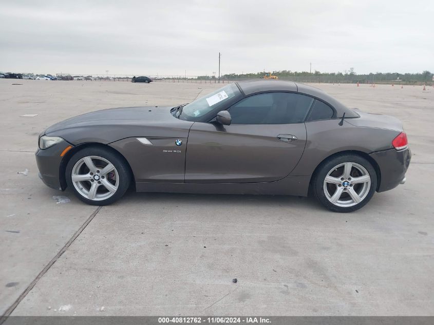 2011 BMW Z4 Sdrive30I VIN: WBALM5C59BE378469 Lot: 40812762