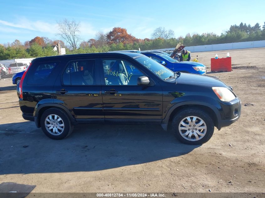 2005 Honda Cr-V Se VIN: SHSRD78945U341782 Lot: 40812784