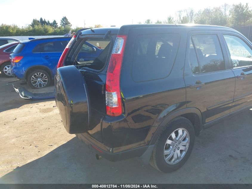 2005 Honda Cr-V Se VIN: SHSRD78945U341782 Lot: 40812784