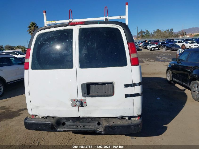 2010 Chevrolet Express 2500 Work Van VIN: 1GCZGFBA1A1100633 Lot: 40812788