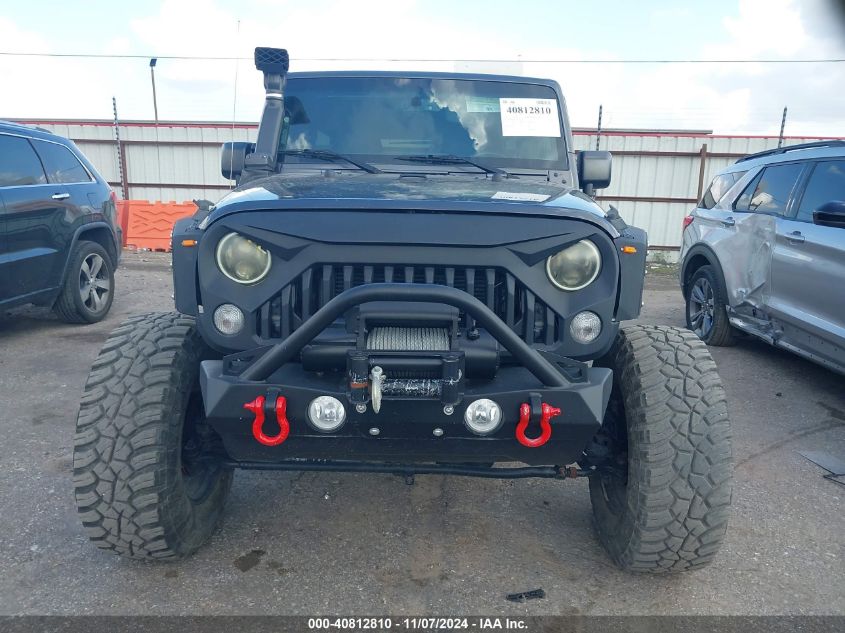 2016 Jeep Wrangler Unlimited Sport VIN: 1C4BJWDG7GL265359 Lot: 40812810