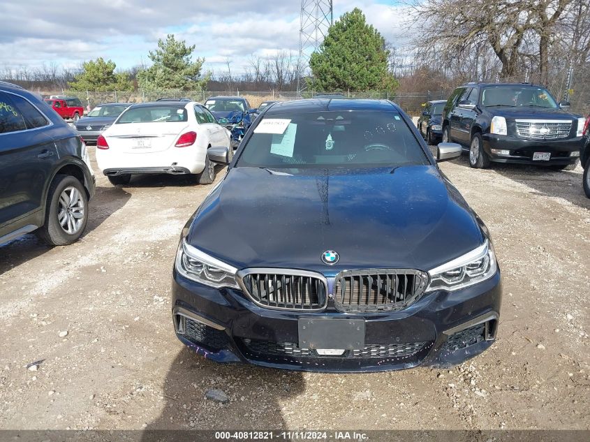 2018 BMW M550I xDrive VIN: WBAJB9C53JG464187 Lot: 40812821