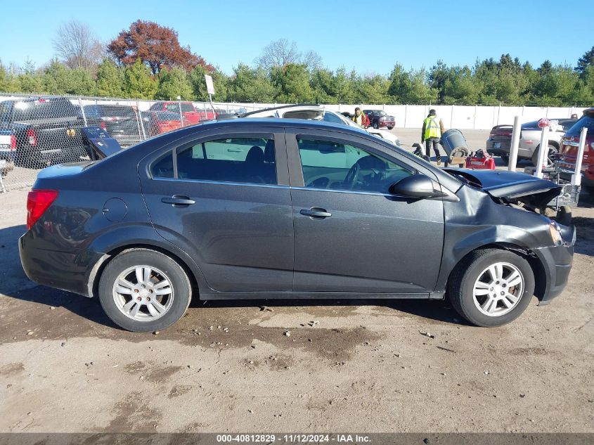 2016 Chevrolet Sonic Lt Auto VIN: 1G1JC5SH2G4179438 Lot: 40812829