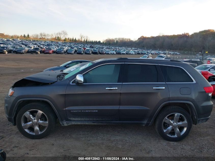 2014 Jeep Grand Cherokee Overland VIN: 1C4RJFCGXEC219067 Lot: 40812843