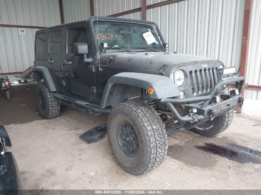 VIN 1C4BJWDG8EL243464 2014 Jeep Wrangler, Unlimited... no.1