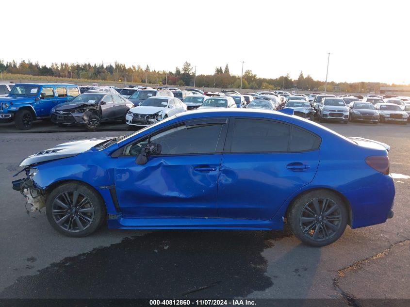 2018 Subaru Wrx VIN: JF1VA1A60J9824627 Lot: 40812860