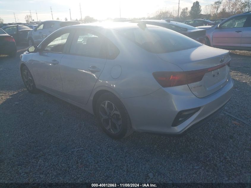 VIN 3KPF24AD3ME413704 2021 KIA FORTE no.3