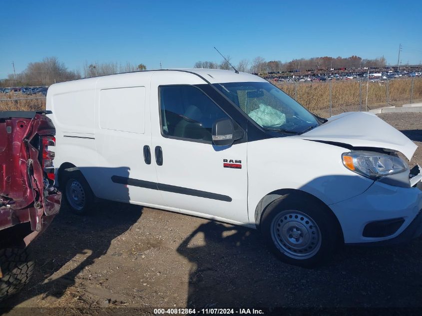 2022 Ram Promaster City Cargo Van VIN: ZFBHRFAB9N6Y06552 Lot: 40812864