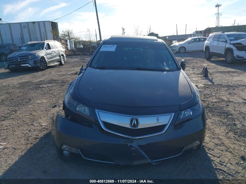 2012 Acura Tl 3.7 VIN: 19UUA9F50CA009464 Lot: 40812869