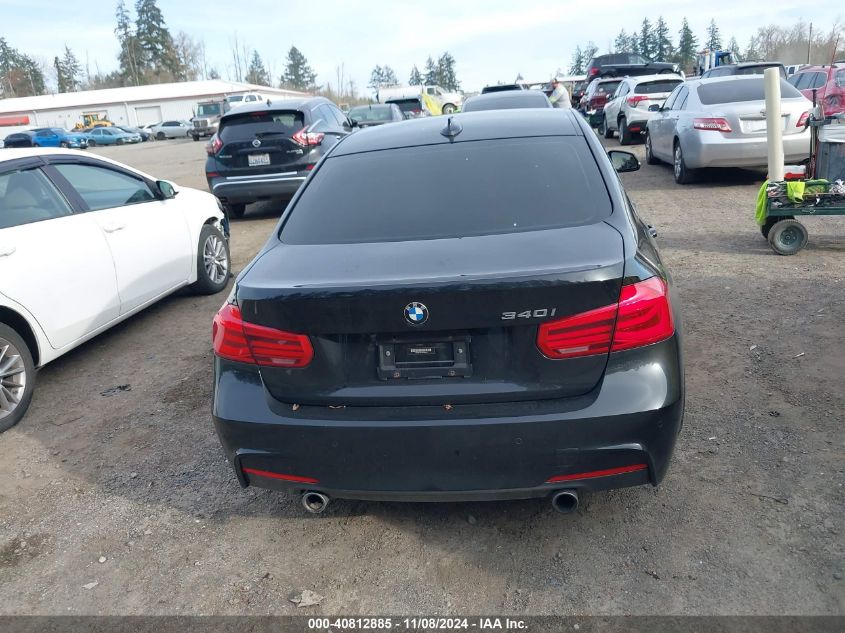 2016 BMW 340I xDrive VIN: WBA8B7C51GK703714 Lot: 40812885