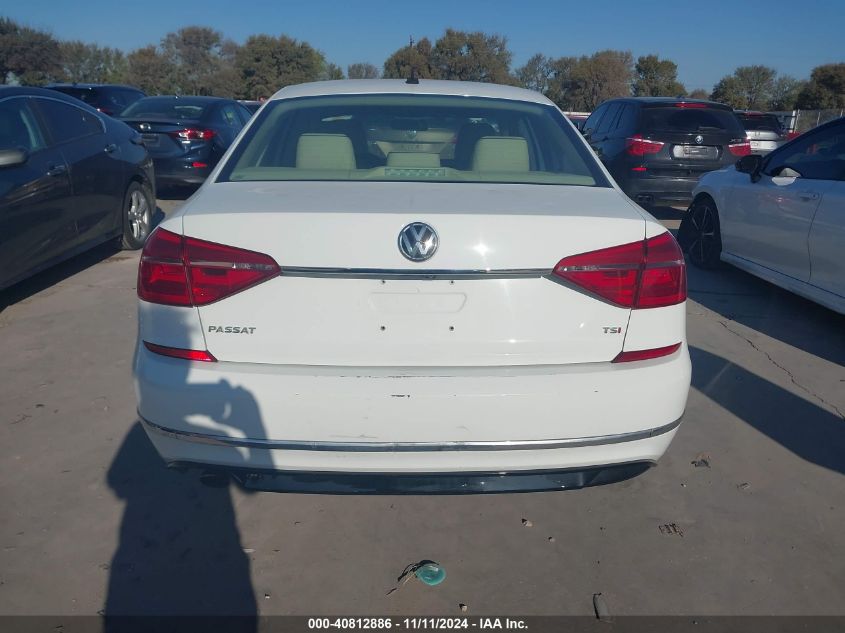 2016 Volkswagen Passat 1.8T R-Line VIN: 1VWAS7A30GC036941 Lot: 40812886