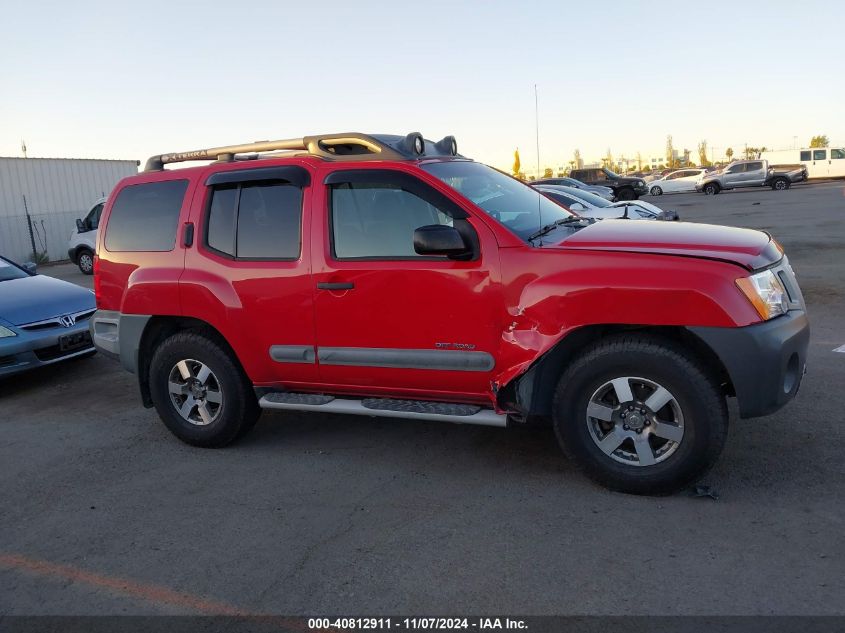 2009 Nissan Xterra Off Road VIN: 5N1AN08W89C504558 Lot: 40812911