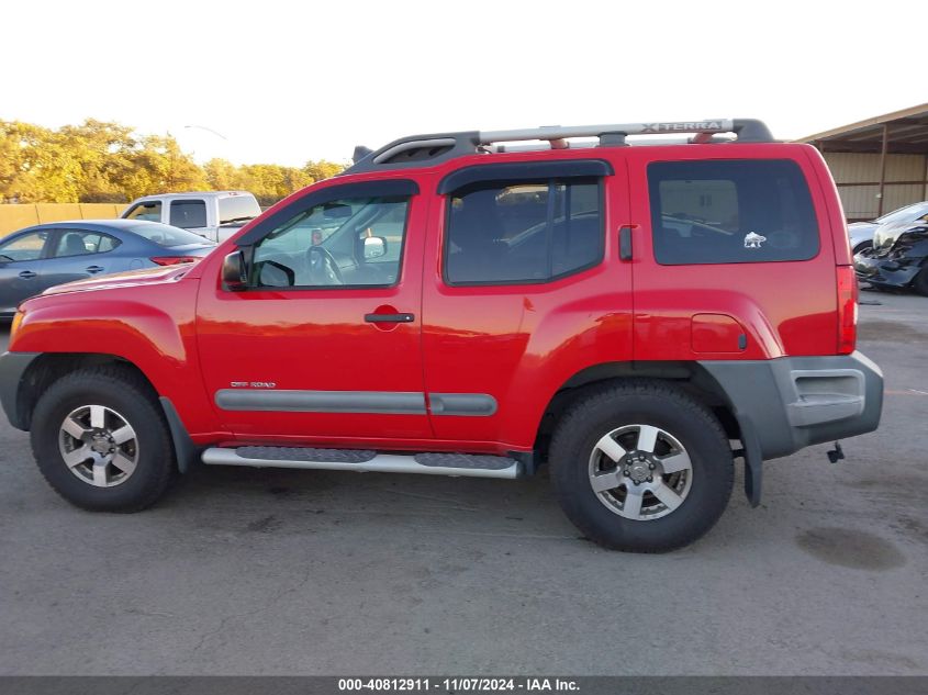 2009 Nissan Xterra Off Road VIN: 5N1AN08W89C504558 Lot: 40812911