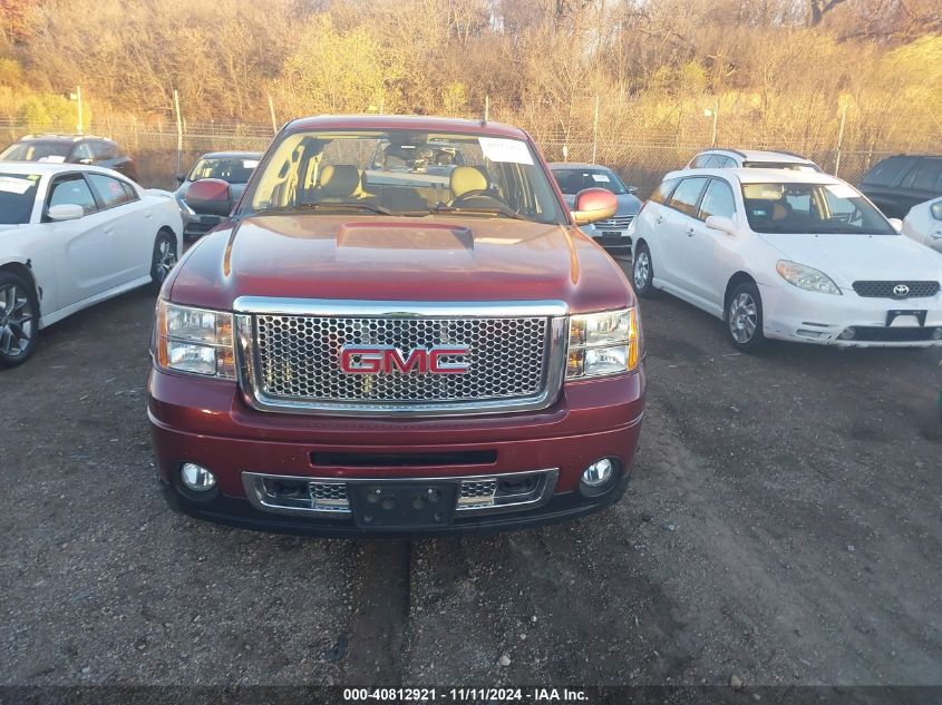 2013 GMC Sierra 1500 Denali VIN: 3GTP2XE26DG290354 Lot: 40812921