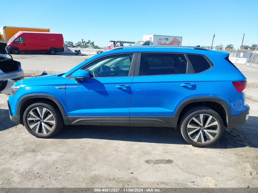 2023 Volkswagen Taos 1.5T Se VIN: 3VVSX7B2XPM378167 Lot: 40812927