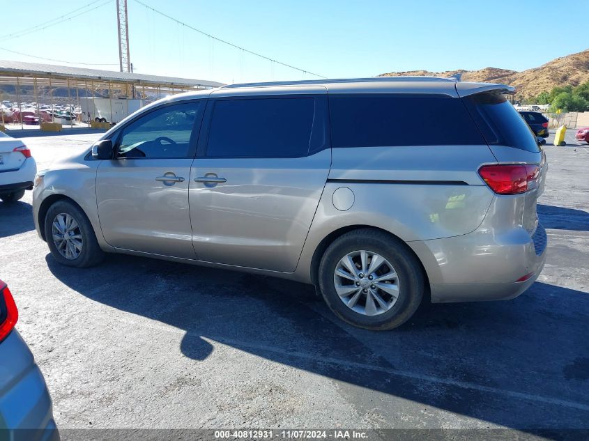 2015 Kia Sedona Lx VIN: KNDMB5C15F6039833 Lot: 40812931