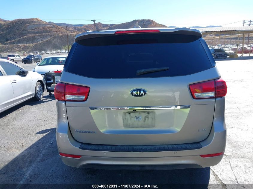 2015 Kia Sedona Lx VIN: KNDMB5C15F6039833 Lot: 40812931