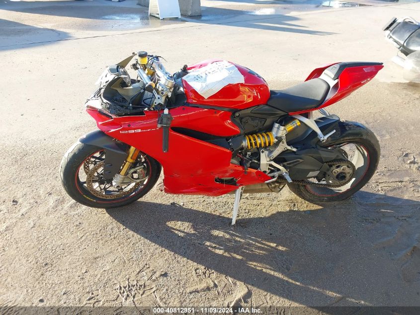 2015 Ducati Superbike 1299 Panigale/S VIN: ZDM14BYW9FB003042 Lot: 40812951