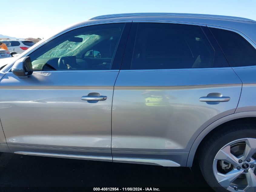 2022 Audi Q5 Premium Plus 45 Tfsi S Line Quattro S Tronic VIN: WA1EAAFY9N2004544 Lot: 40812954