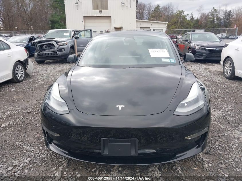 2021 Tesla Model 3 Long Range Dual Motor All-Wheel Drive VIN: 5YJ3E1EB6MF055901 Lot: 40812955