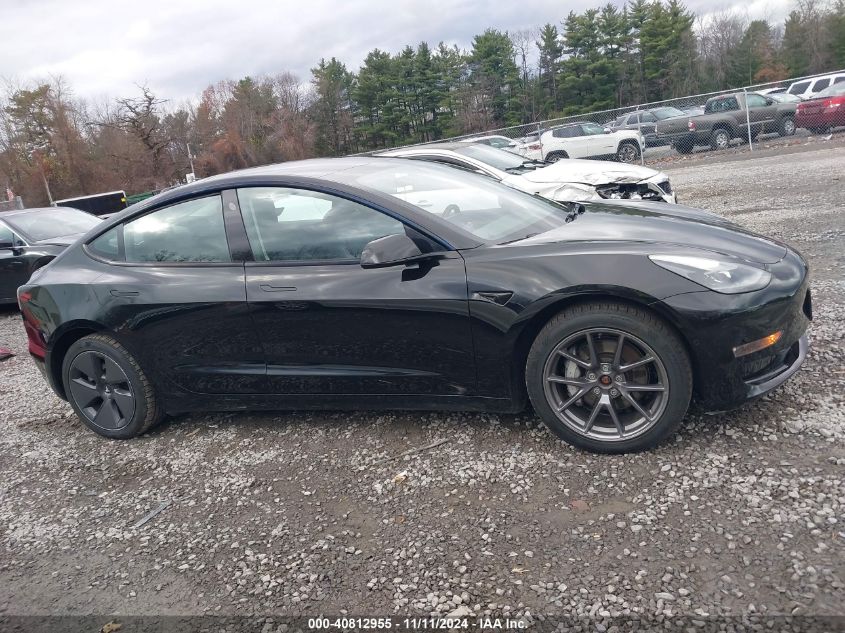 2021 Tesla Model 3 Long Range Dual Motor All-Wheel Drive VIN: 5YJ3E1EB6MF055901 Lot: 40812955