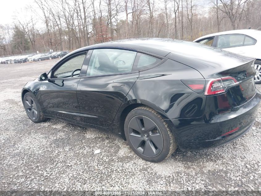 2021 Tesla Model 3 Long Range Dual Motor All-Wheel Drive VIN: 5YJ3E1EB6MF055901 Lot: 40812955