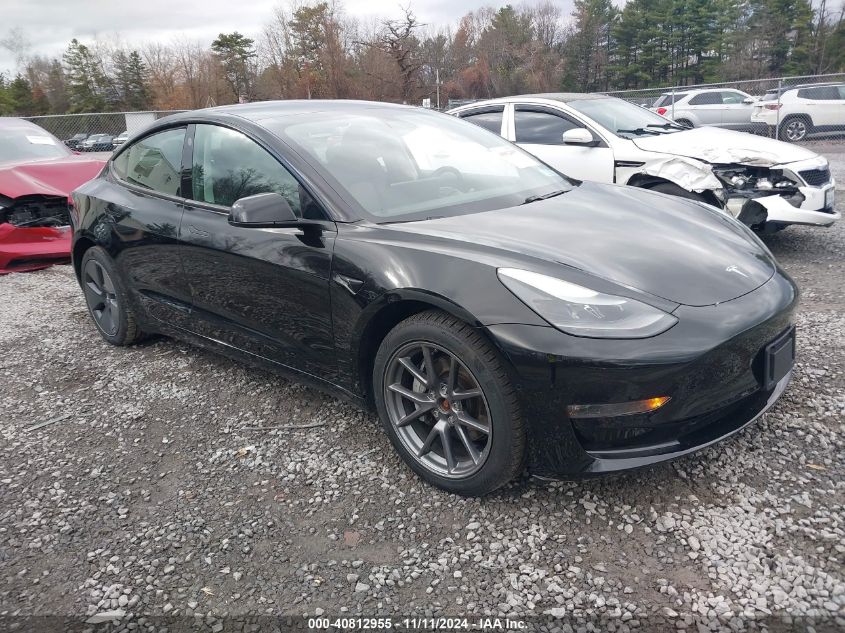 VIN 5YJ3E1EB6MF055901 2021 Tesla Model 3, Long Rang... no.1