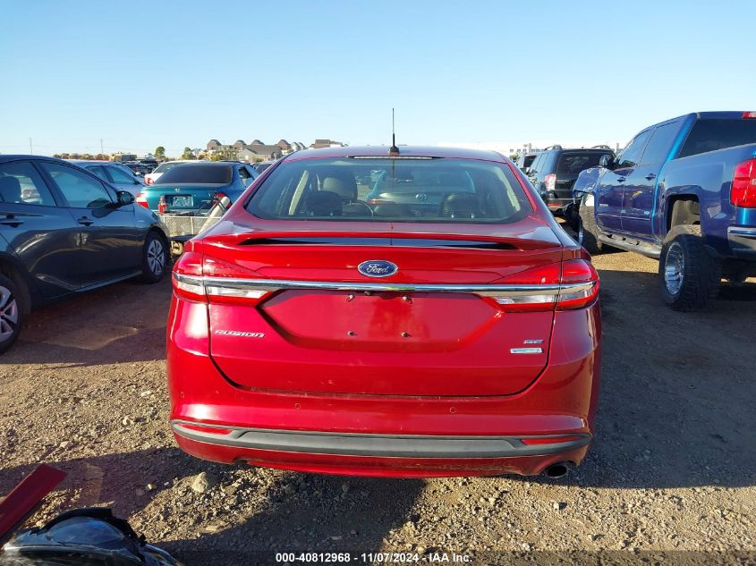 2017 Ford Fusion Se VIN: 3FA6P0HD5HR157845 Lot: 40812968