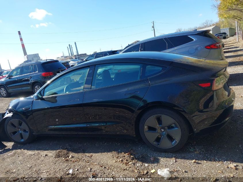 2022 Tesla Model 3 Long Range Dual Motor All-Wheel Drive VIN: 5YJ3E1EB1NF260950 Lot: 40812969